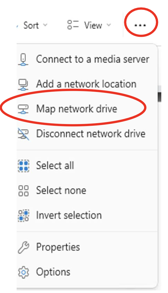 Map Network Drive